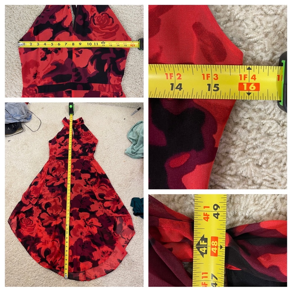 Rachel Roy floral halter top dress - Picture 5 of 6